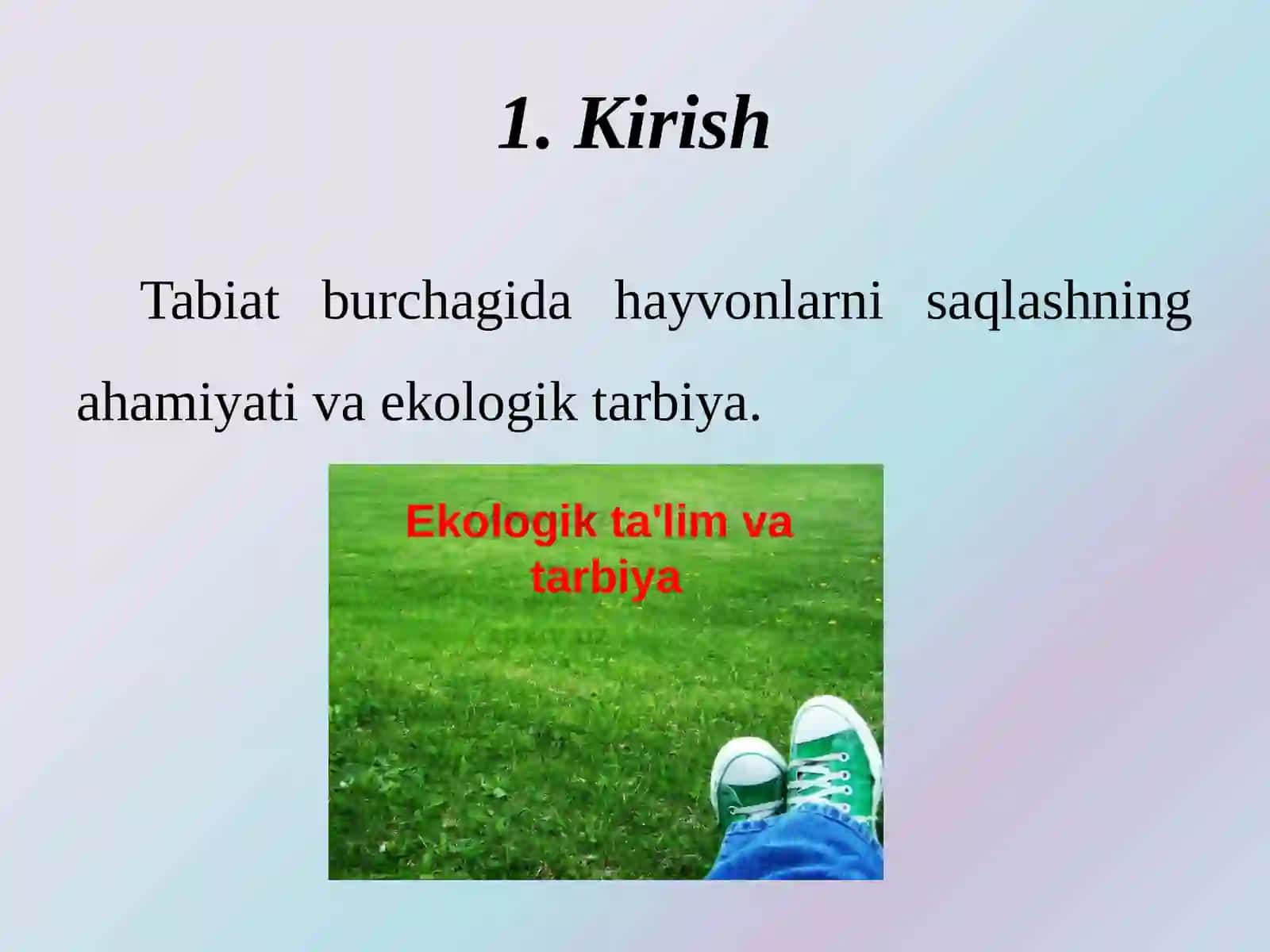 Turli yosh guruhlarida tabiat burchaklarini tashkil etishga tavsiya etiladigan o‘simliklar va hayvonlar 2