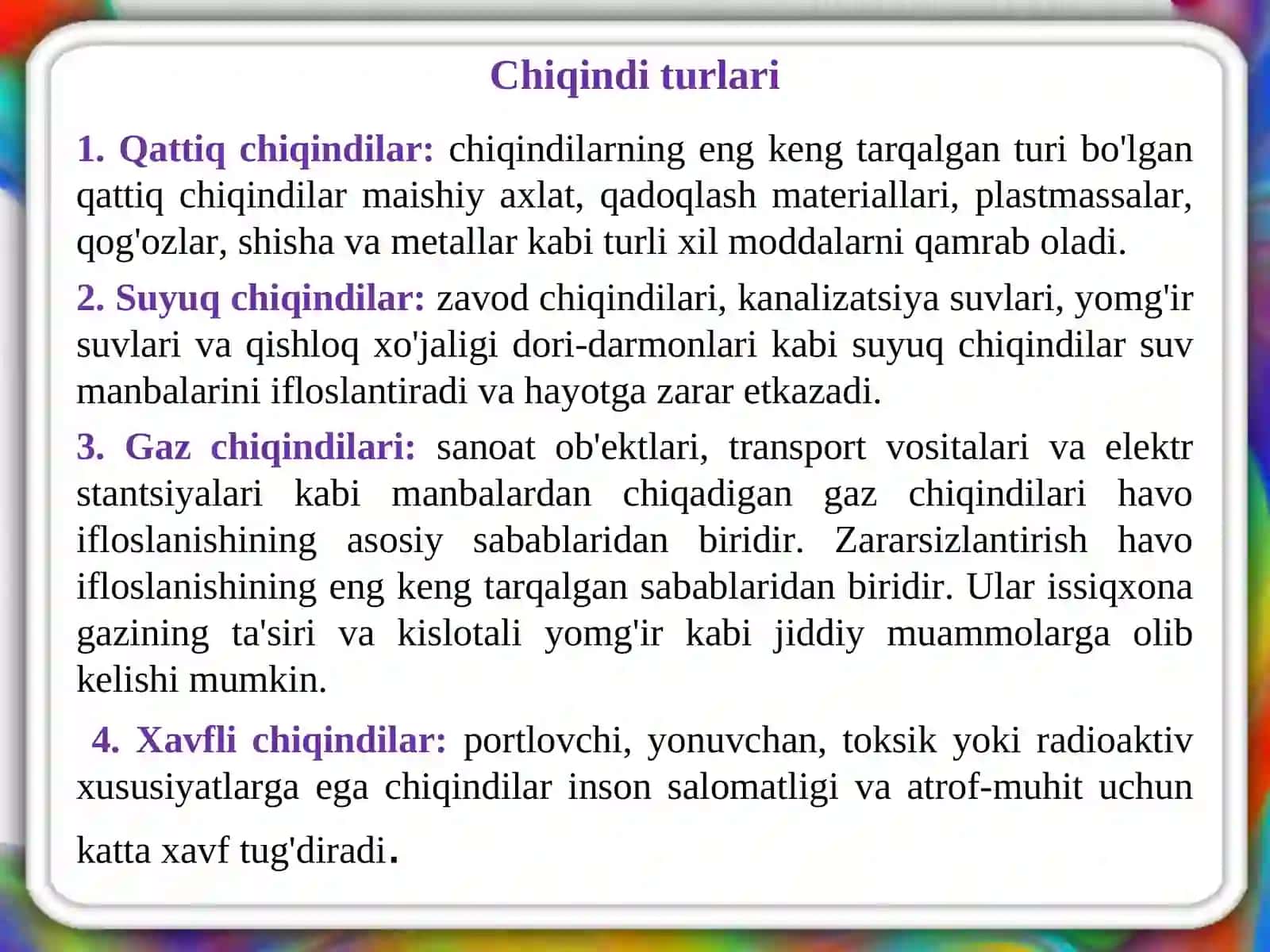 chiqindilar 2