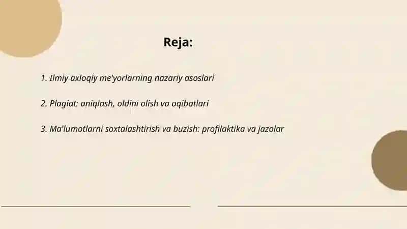 Ilmiy tadqiqotlar va nashrlarda axloqiy me'yorlarning o'rni 2
