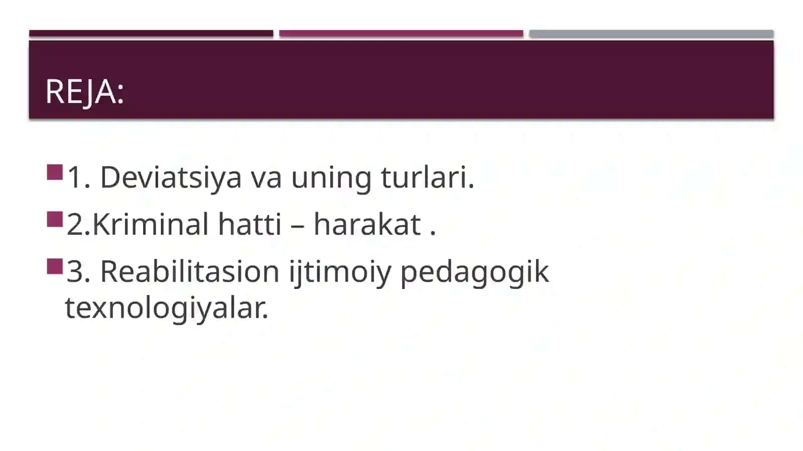 Ijtimoiy pedagogika va pedagogik sotsiologiyada "me'yor" va "me'yordan og'ishish" tushunchasi 2