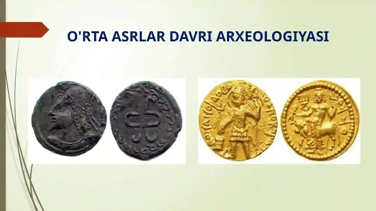O'rta Asrlar Davri Arxeologiyasi 2