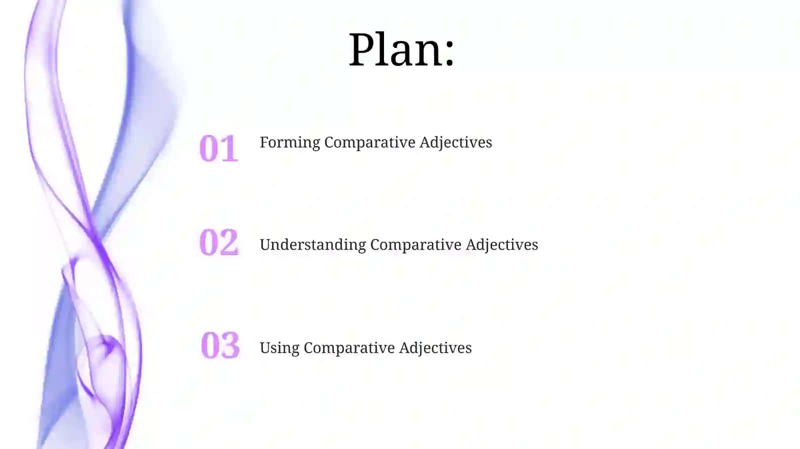 Comparative adjectives 2