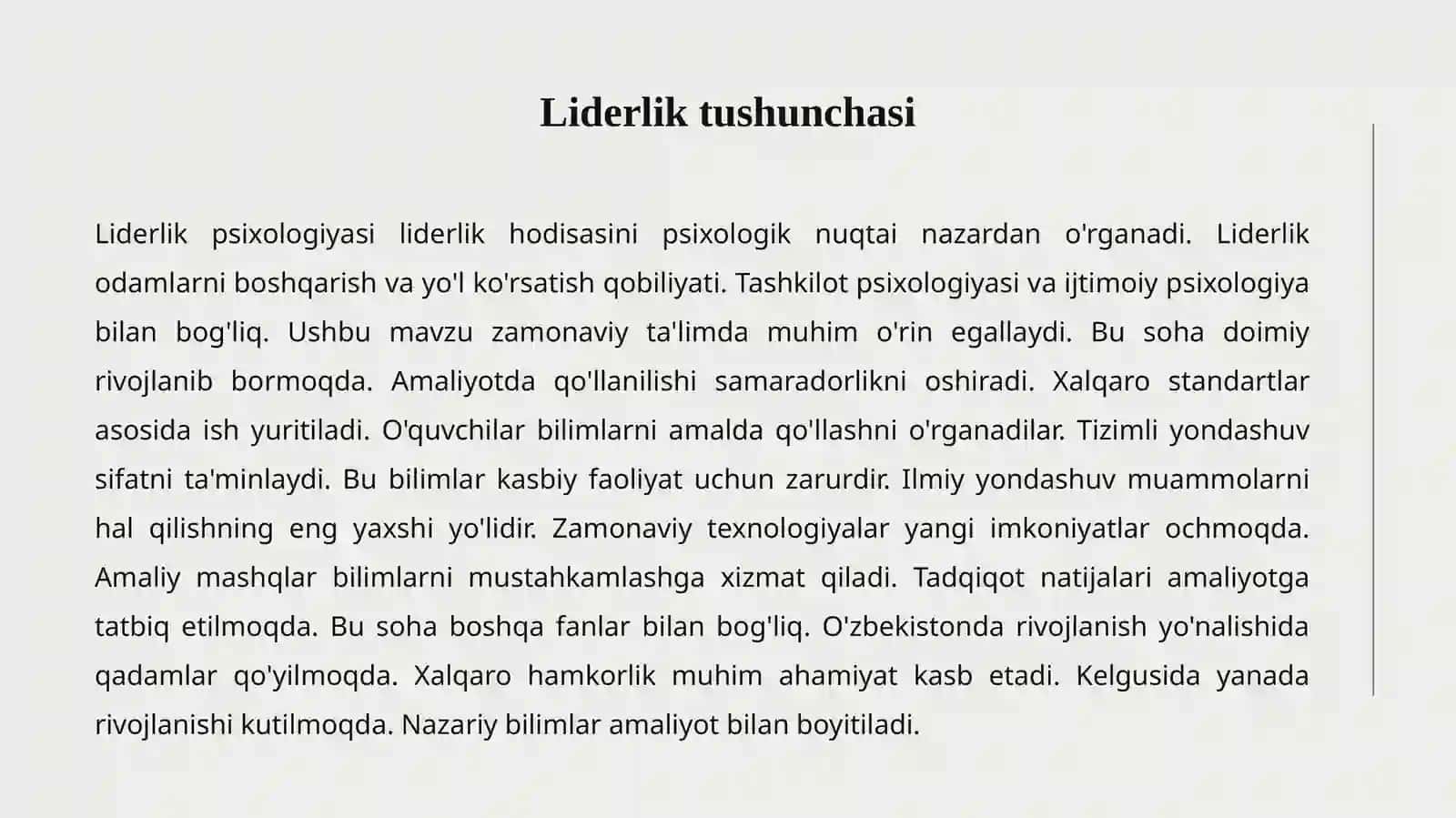 LIDERLIK PSIXOLOGIYASI 2