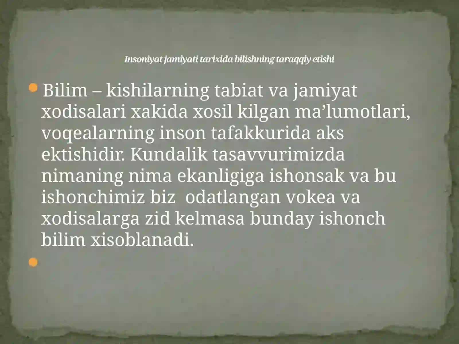 Pedagogik jarayonida ilmiy va umummadaniy dunyoqarashni shakllantirish.pptx 2