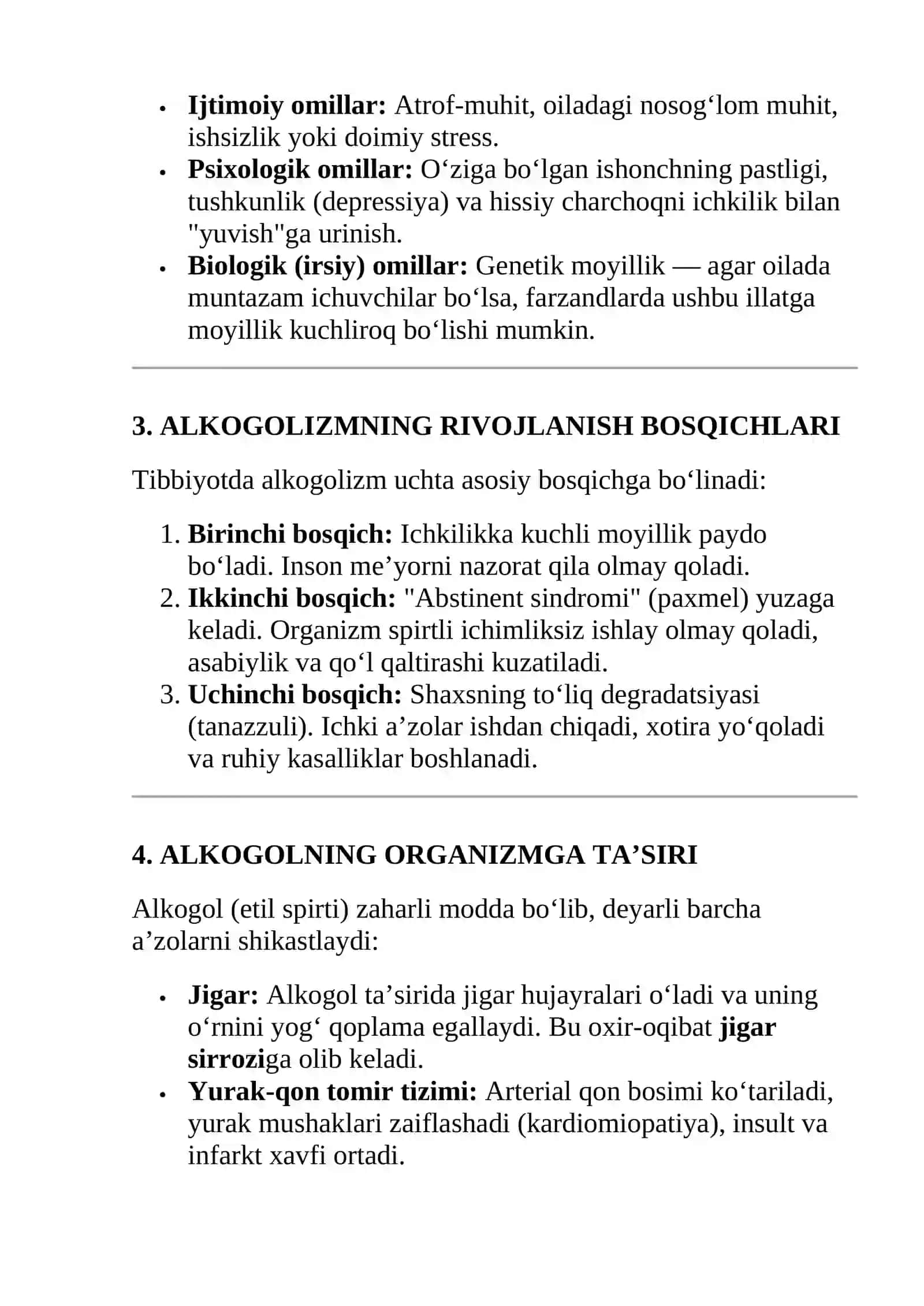 ALKOGOLIZM VA UNING INSON SALOMATLIGIGA TA’SIRI 2