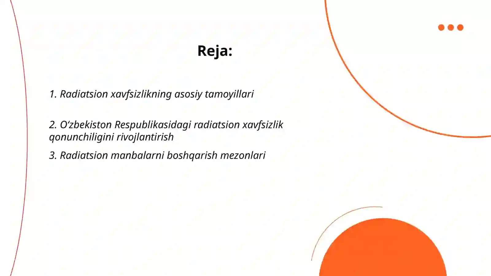 Radiatsion xavfsizlik normalari va qonunchilik 2