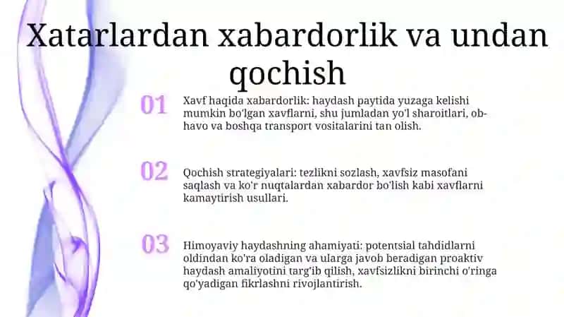 Murakkab Yo'L Sharoitiarida Avtomobilni Boshqarishning Ahamiyatlari Jihatlari 2