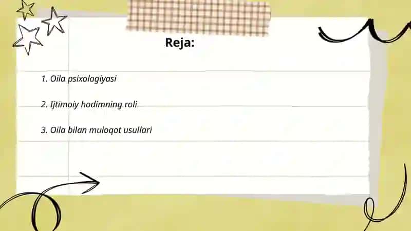 Ijtimoiy hodimning oila bilan ish yuritishi 2