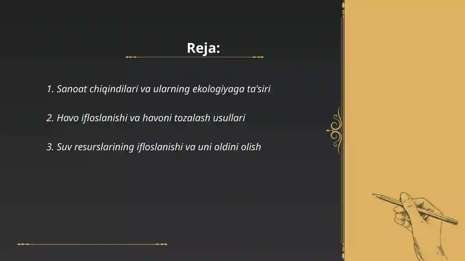 Sanoat ekologiyasi va fizika 2