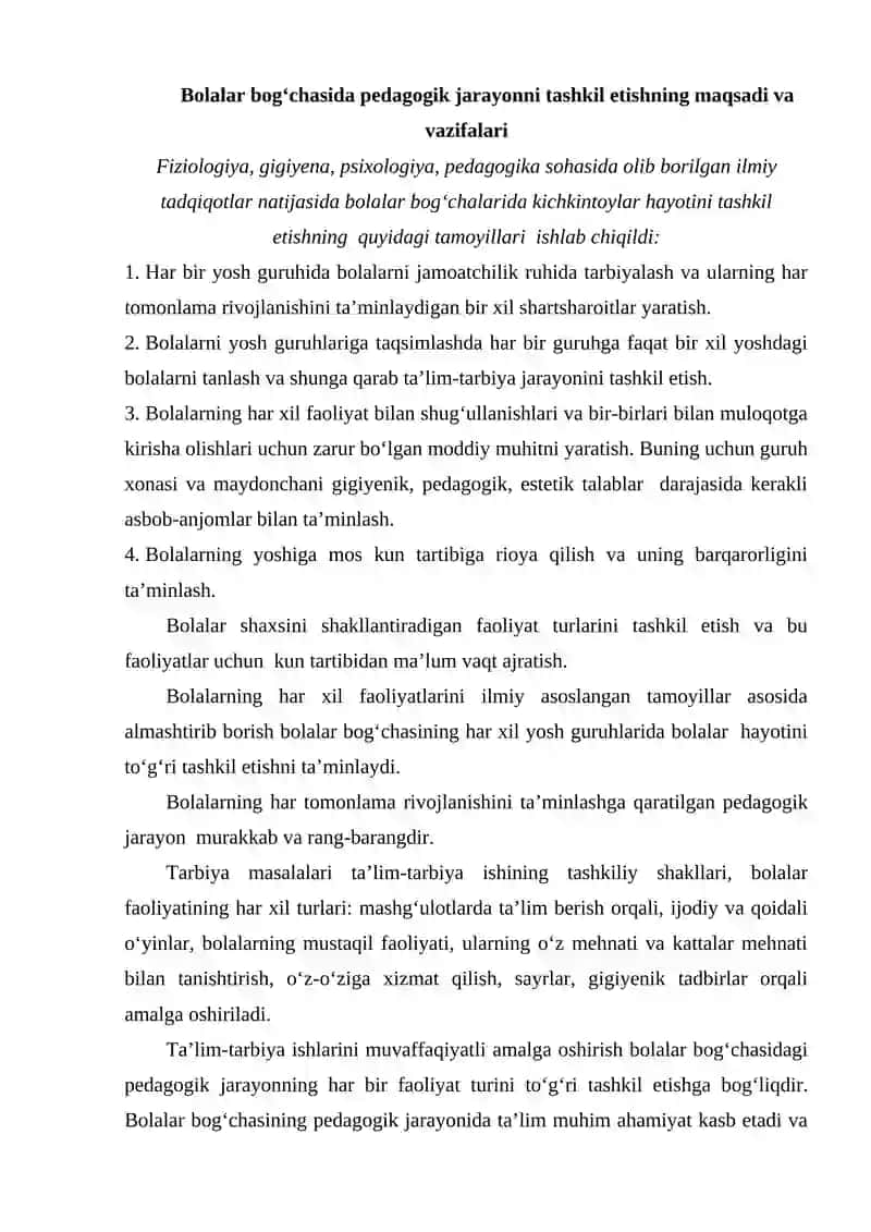 MTT DA METODIK ISHLARNI TASHKIL ETISH VAZIFALARI 2