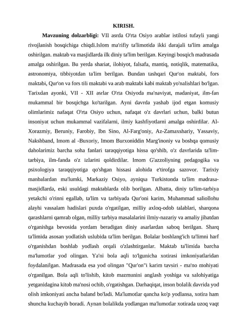 O‘RTA OSIYODA TA‘LIM TIZIMINING TARAQQIYOTI 2