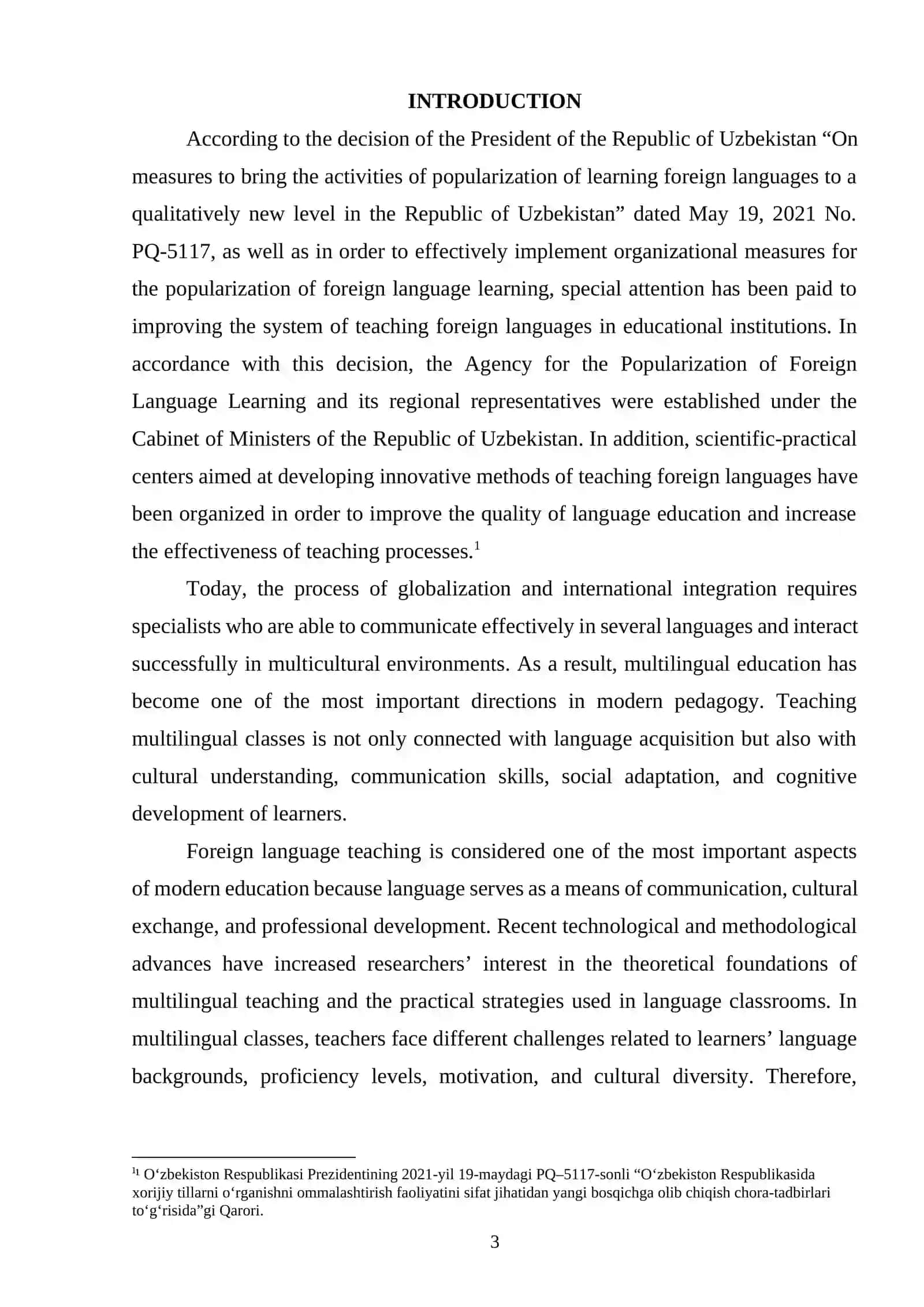 Teaching multilingual classes. Theoretical foundations and practical strategies 2
