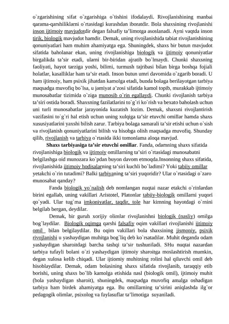 Boshlang‘ich sinf o‘quvchisi rivojlanishining asosiy qonuniyatlari 2