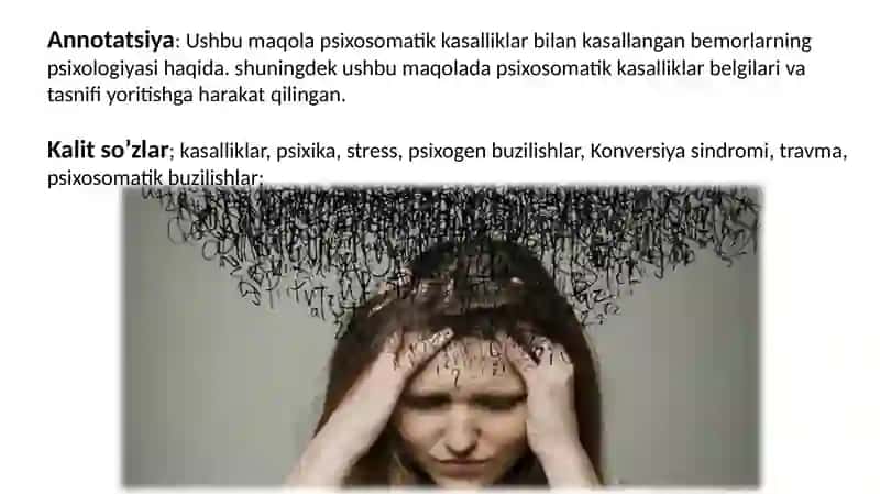 Somatapsixikkasalliklardabemorpsixologiyasi 2