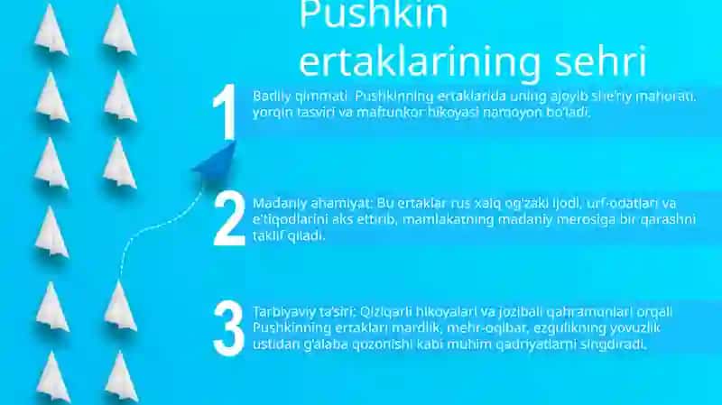 Aleksandr Sergeyivich Pushkinning Bolalarga Atalgan Asarlari 2