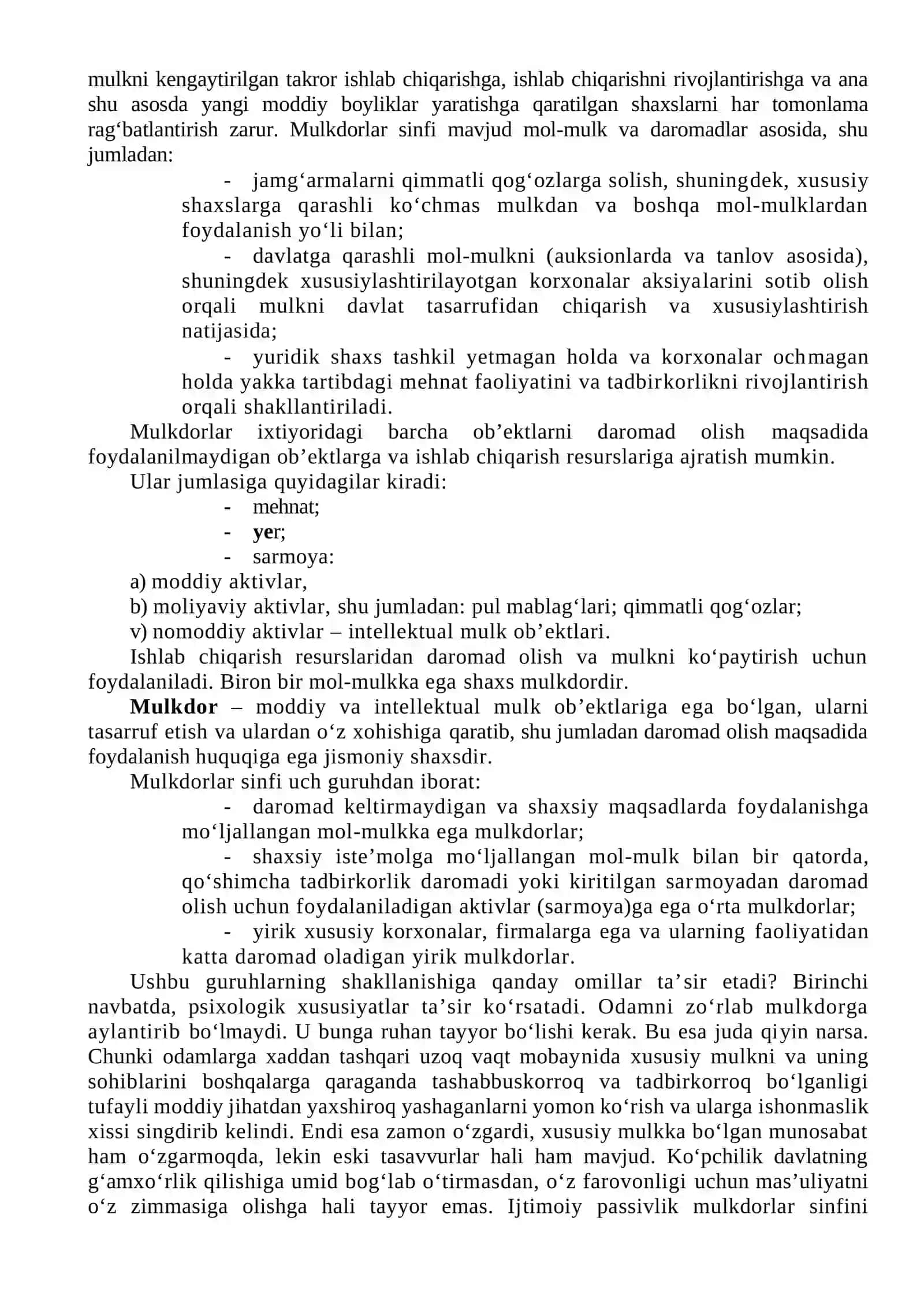 Kichik biznes va tadbirkorlik faoliyatini rivojlantirishning maqsadi va vazifalari 2