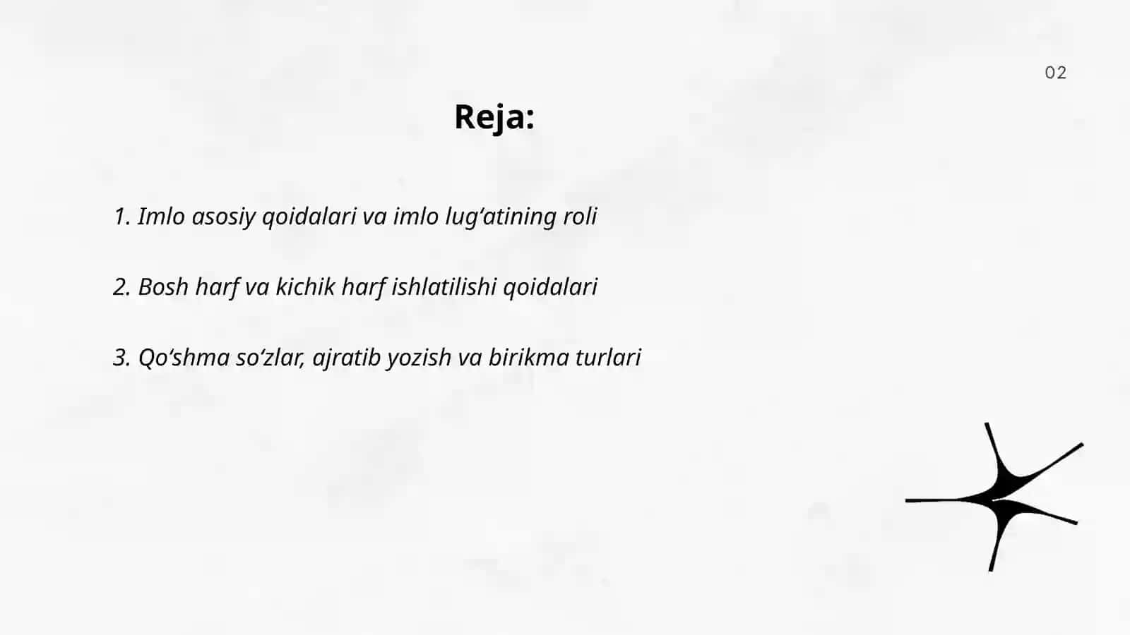 Oʻzbek tili adabiy normalari 2