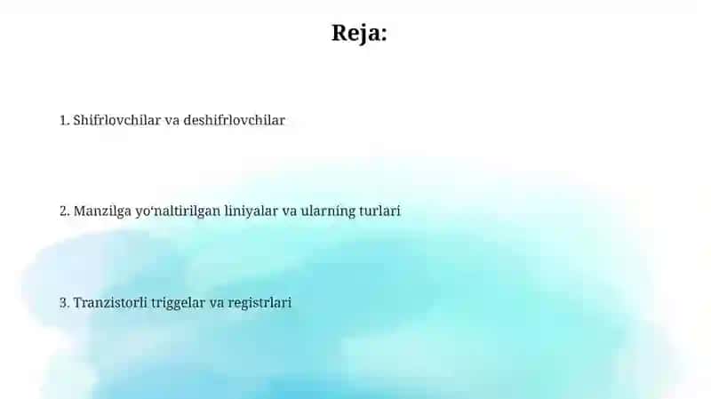 Shifrlovchilar va deshifrlovchilar 2