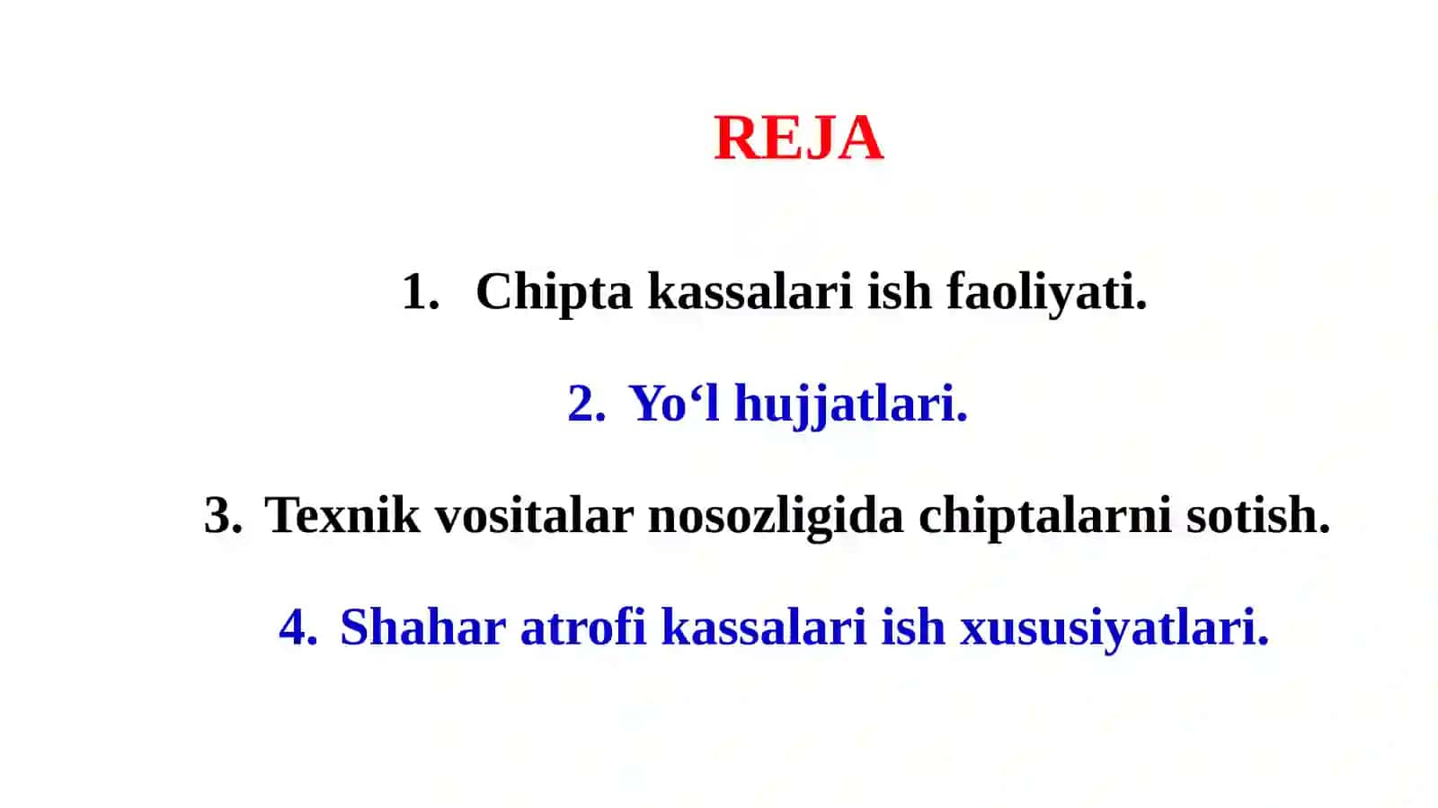 5-MA’RUZATEMIRYO‘L VOKZALI CHIPTAKASSALARI ISHINNI TASHKIL ETISH 2