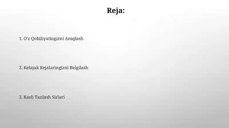 Kasb Tanlash Sirlari 2