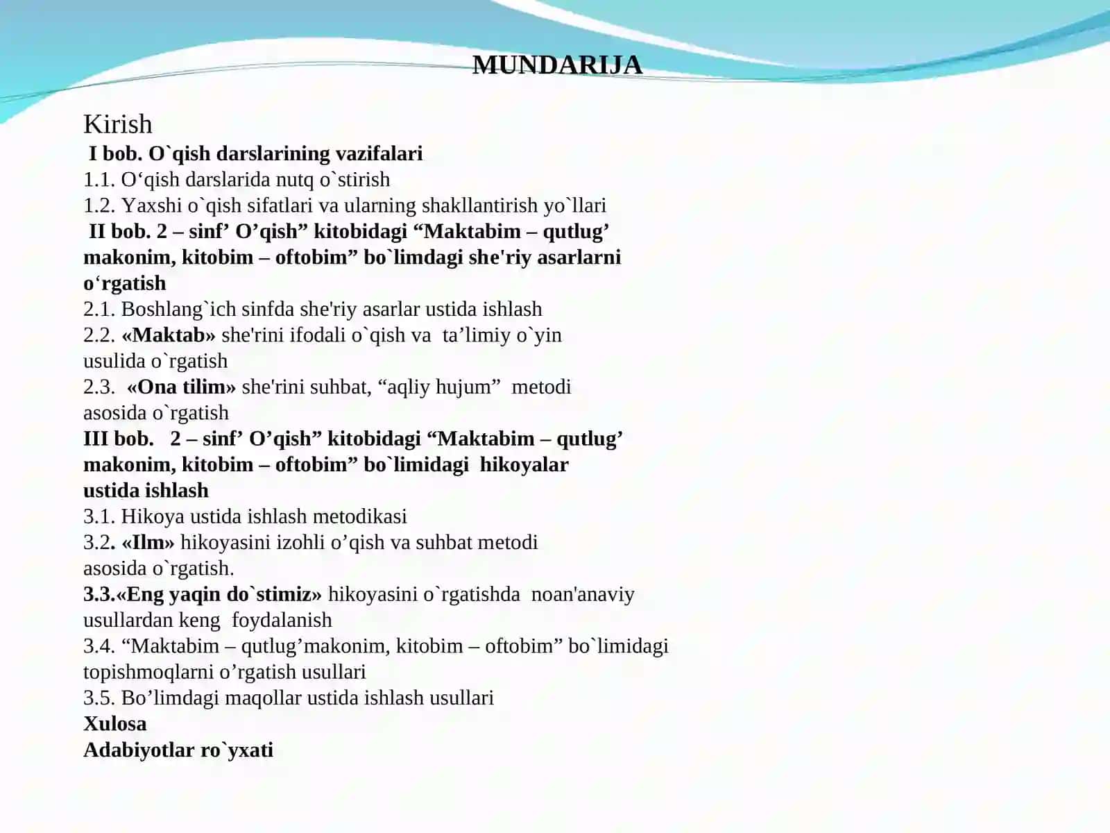 Maktabim - qutlug’ makonim, kitobim - oftobim 2