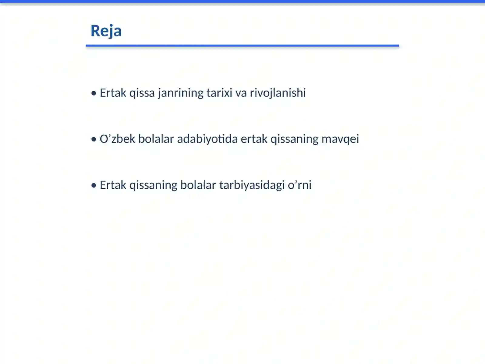 Ertak qissa janrining oʼrni 2