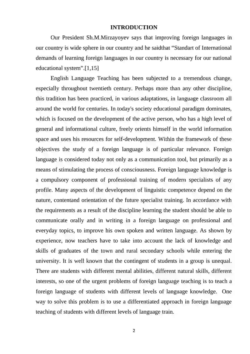 Influence of Uzbek Language on English 2