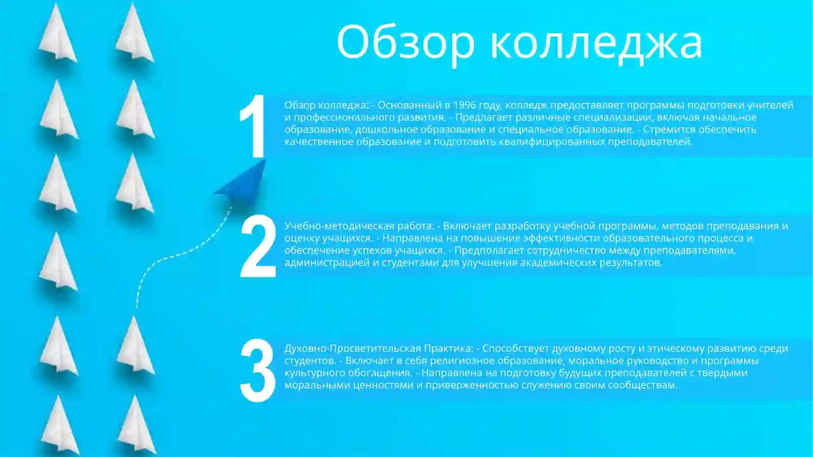 Обзор колледжа 2