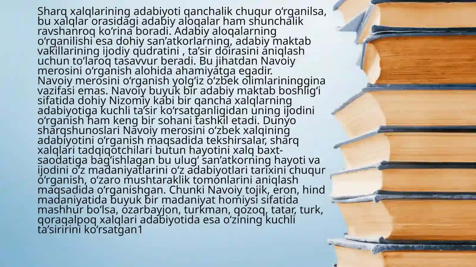 Alisher Navoiyning Hamsa turkumiga kiruvchi dostonlaroda ilgari surilgan ta'lim tarbiyaga oid g‘oyalar 2