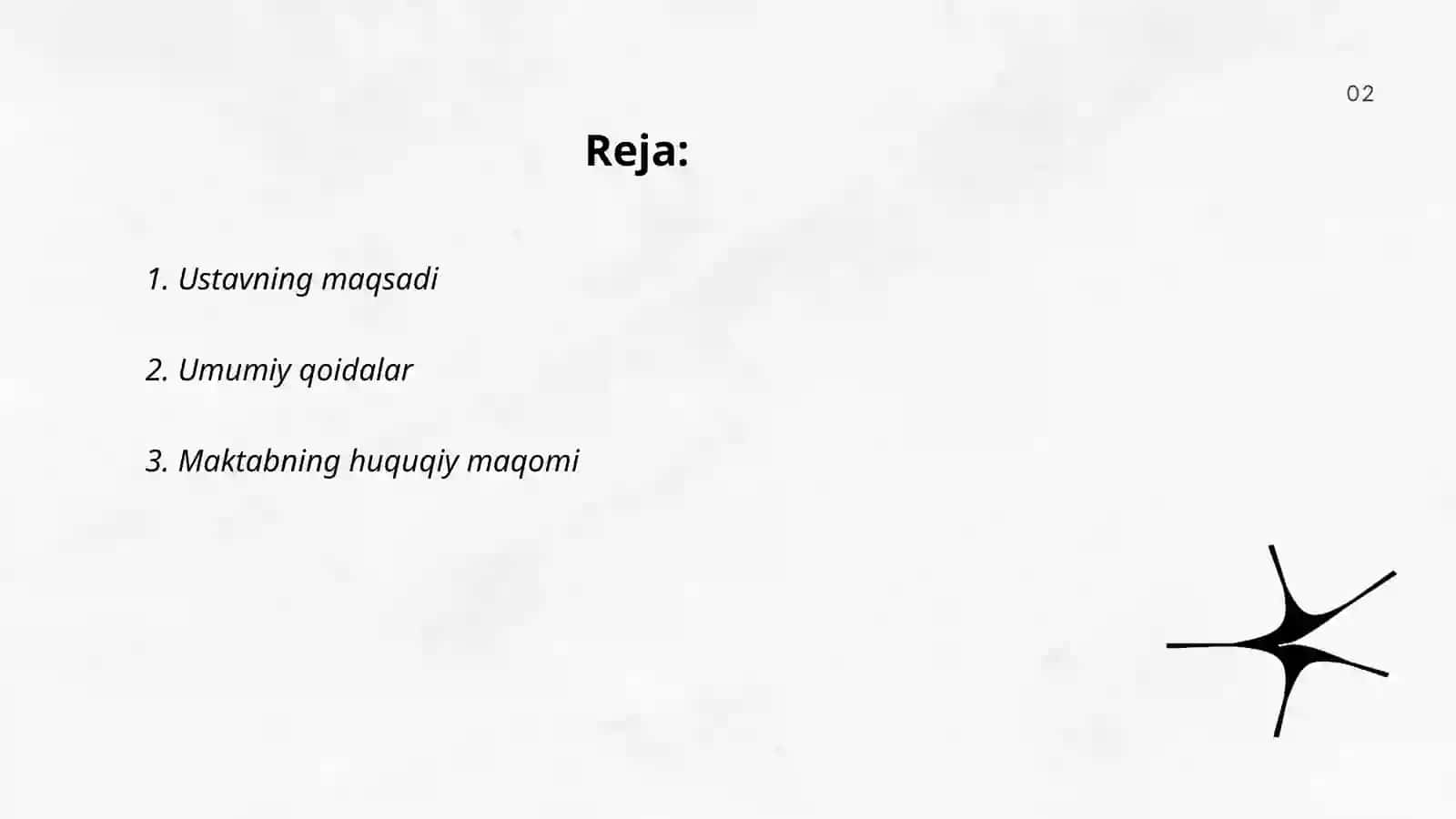 Umumiy o‘rta ta’lim maktabi Ustavini o‘rganish 2