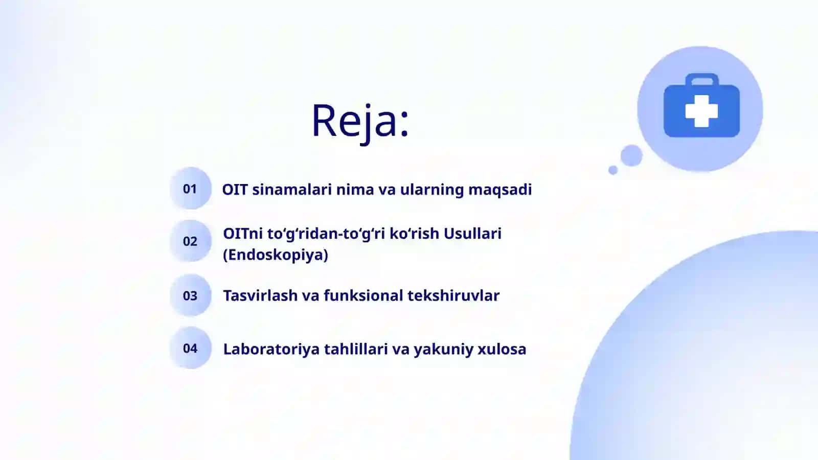 Oshqozon-ichak sinamalari va ularni klinikada qo‘llanilishi 2