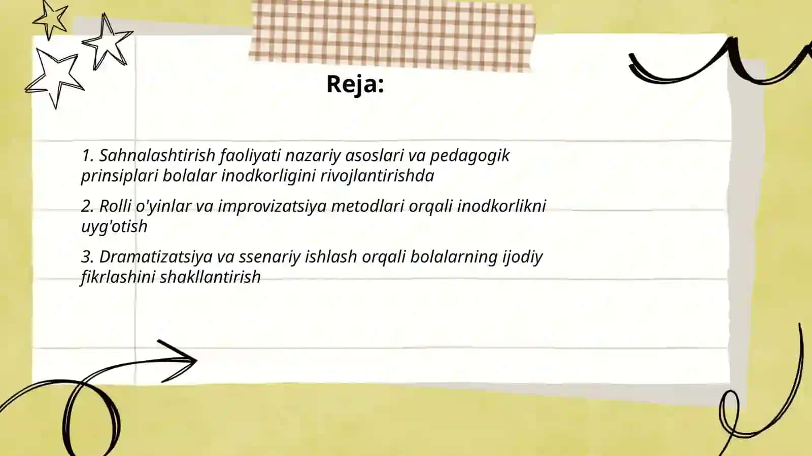 Sahnalashtirish faoliyati jarayonida bolalar inodkorligini rivojlantirish metodlari 2