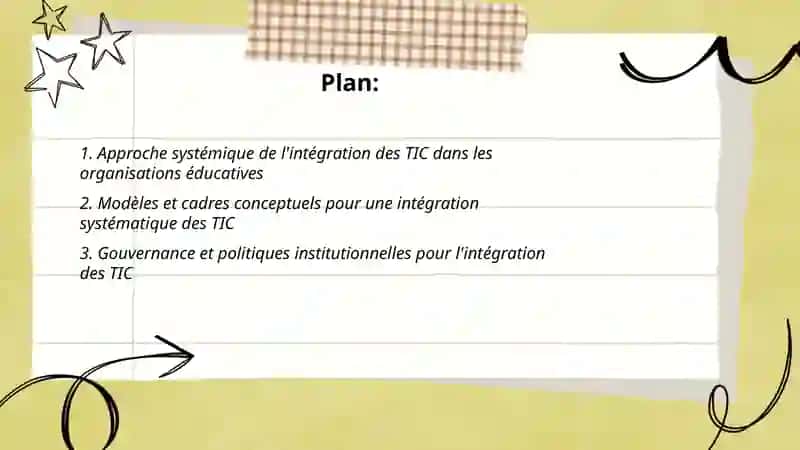 L'intégration des TIC dans une perspective systématique 2