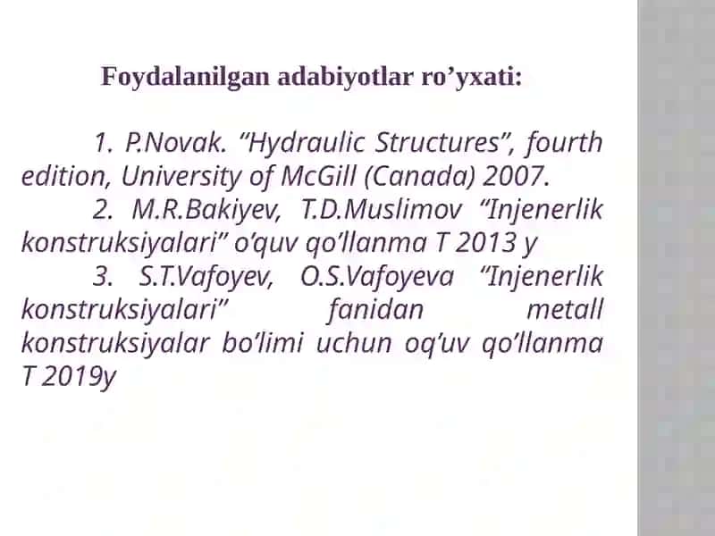 CHO'ZILISH YOKI SIQILISHGA HISOBLASH 2