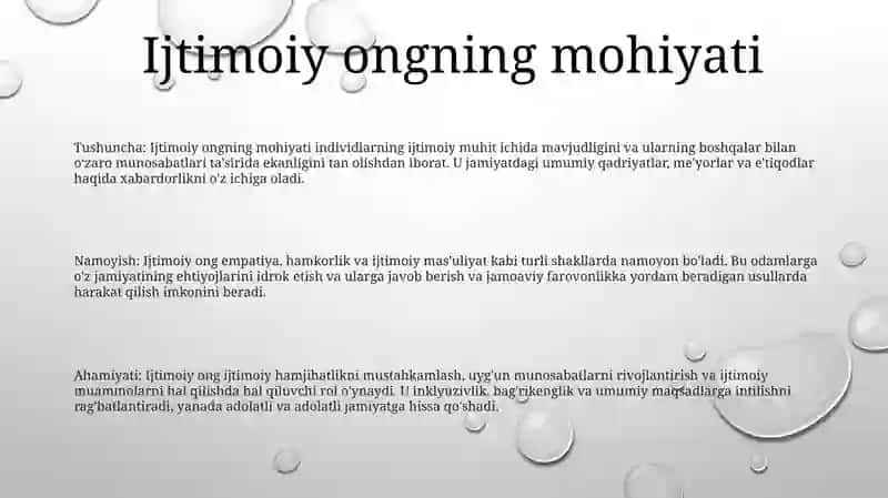 Ijtimoiy Ong Shakllari 2