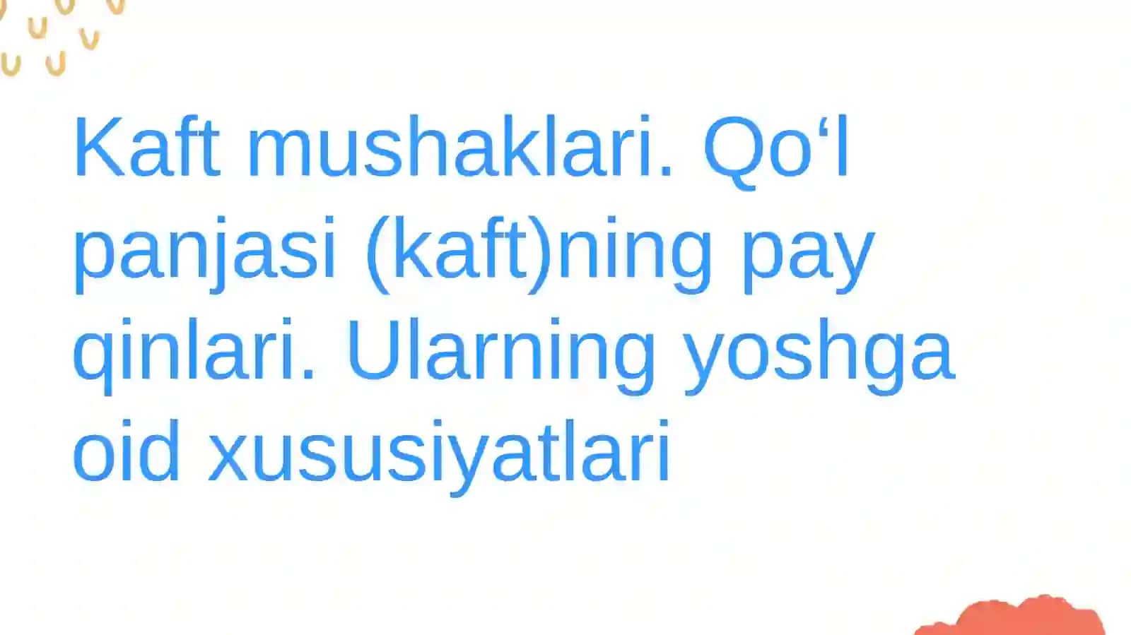 Pediatriya yoʻnalishi 1- kurs talabasi Xoshimova Durdonaxon 2