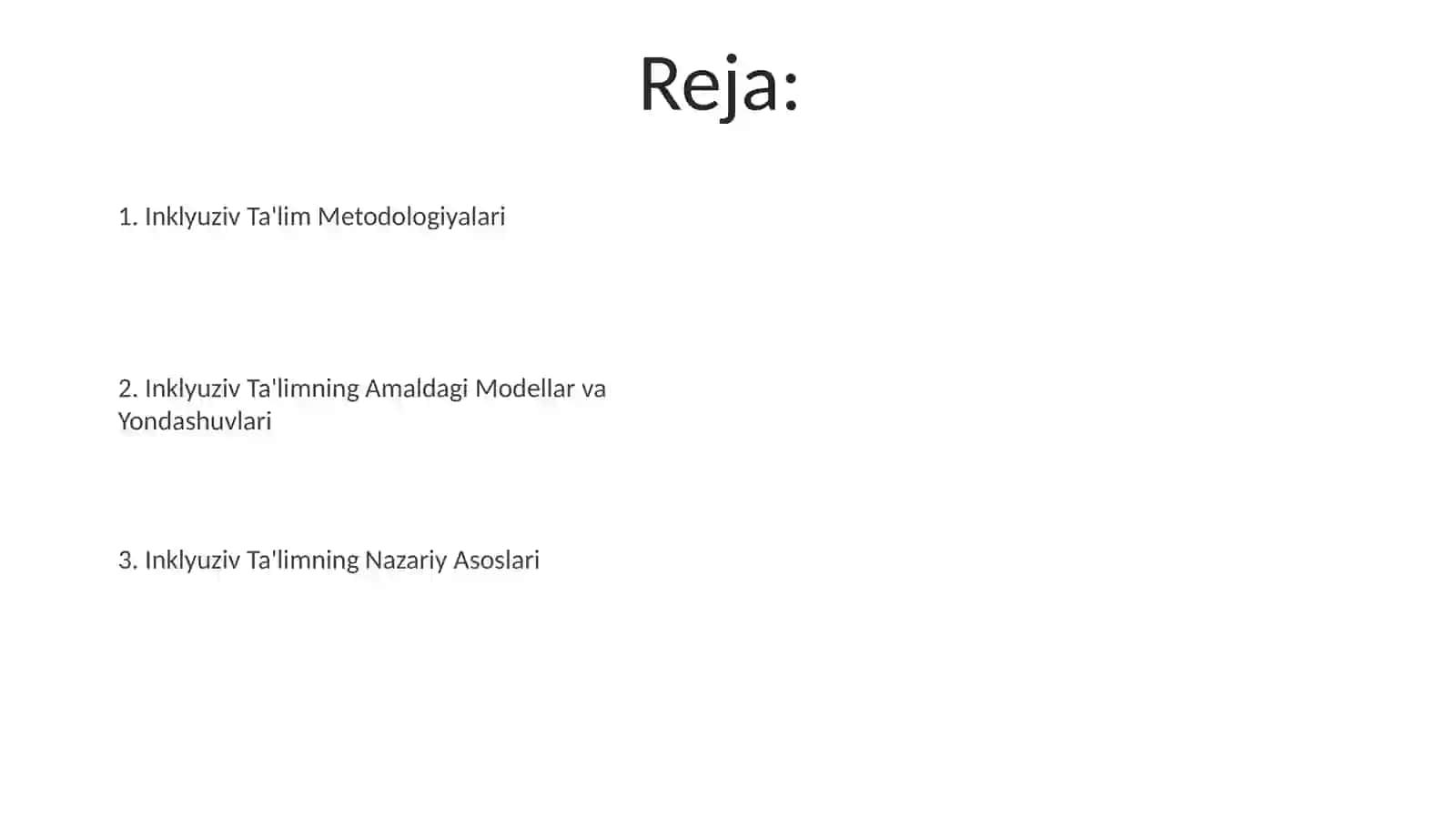Inklyuziv talimning methodologies va nazariy asoslari 2