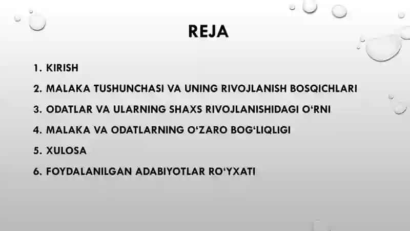 Mavzu:Shaxsning Malaka va Odatlari: Muvaffaqiyat kaliti Umumiy_psixologiya_mustaqil_ish 2