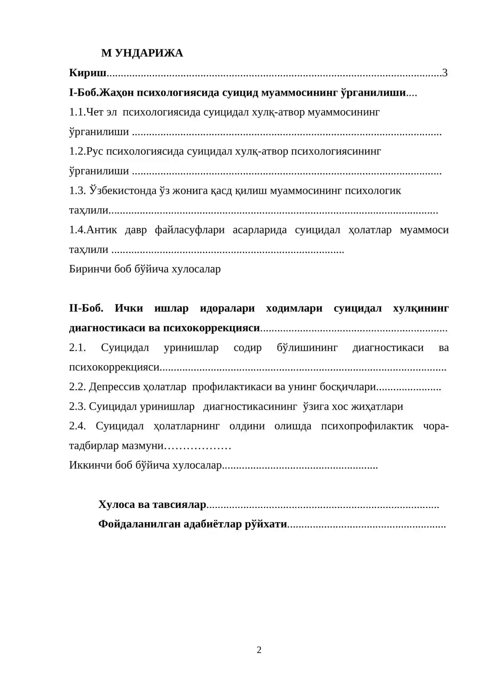 Suitsidal xulq-atvor diagnostikasi va psixokorreksiyasi 2
