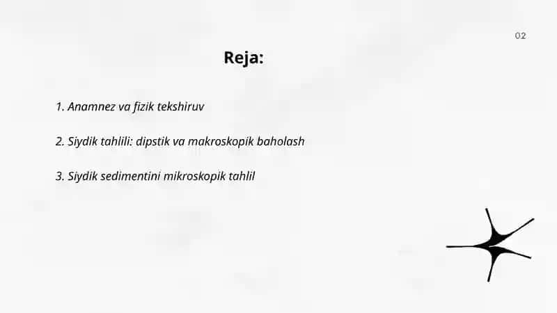 Tekshirish usullari 2