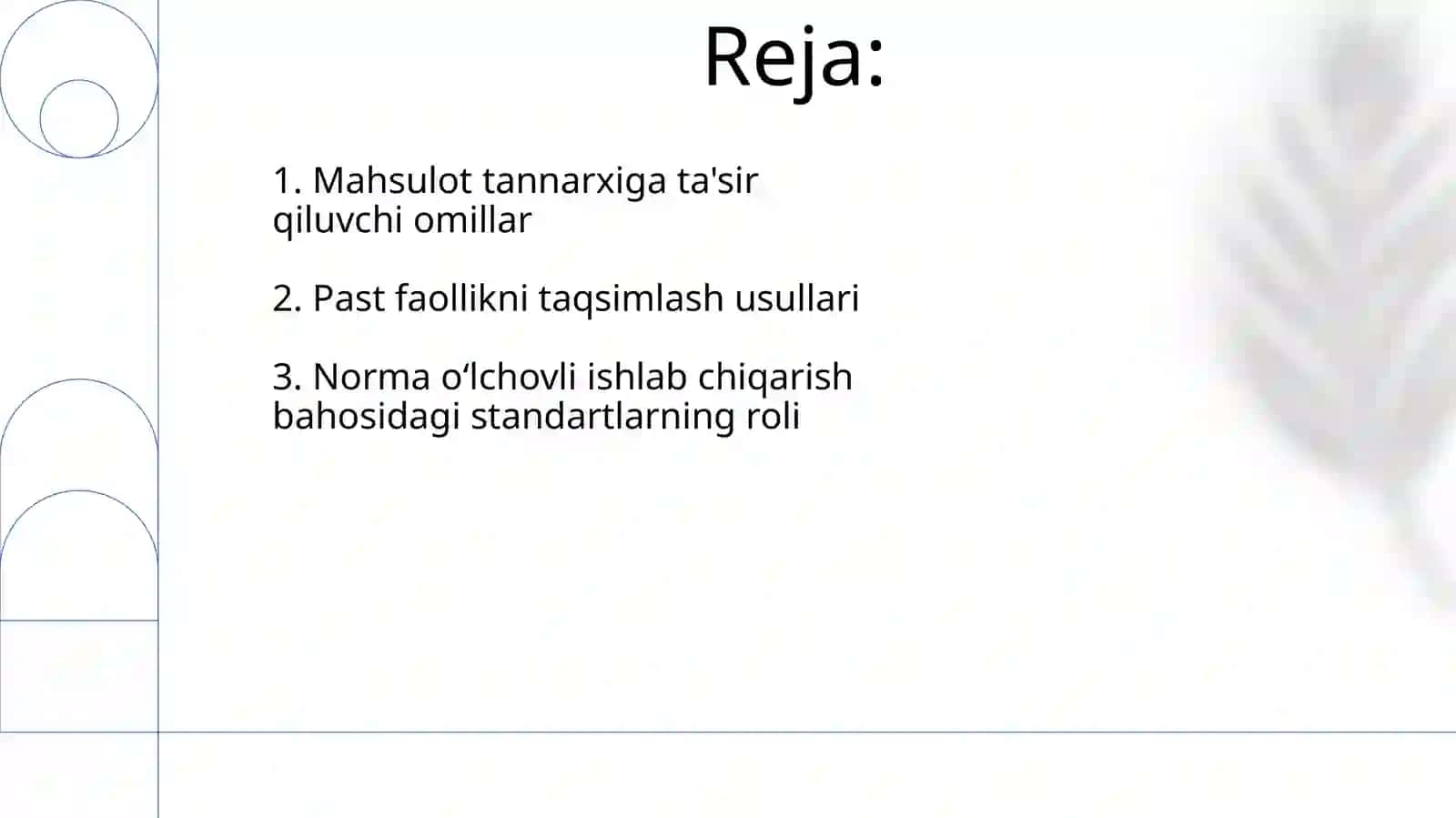 Mahsulot Tannarxini Kalkulyatsiya Qilishning Normativ Usuli 2