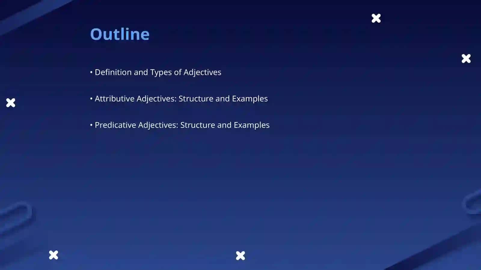 Adjectives in english 2