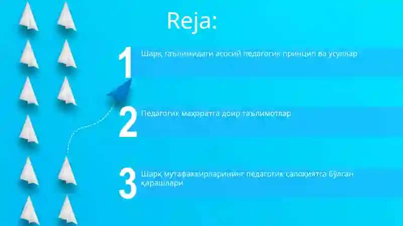 Pedagogik qobiliyat to’g’risida sharq mutafakkirlari qarashlari 2
