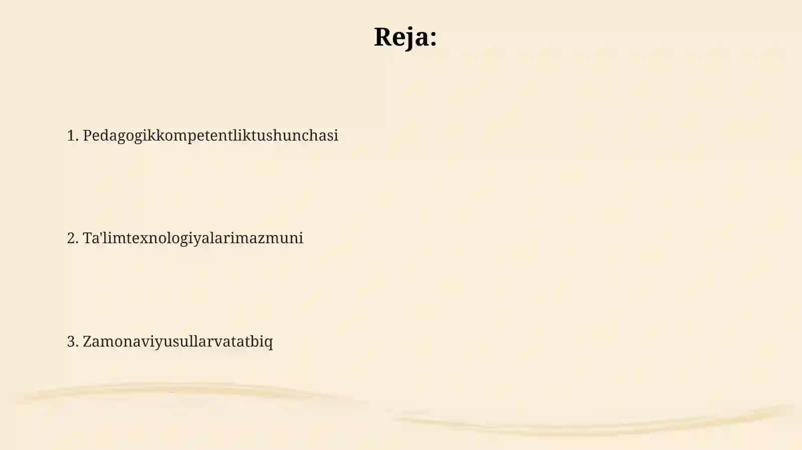 Pedagogik kompetentlikni shakllantirishda ta'lim texnologiyalari tatbig'i 2