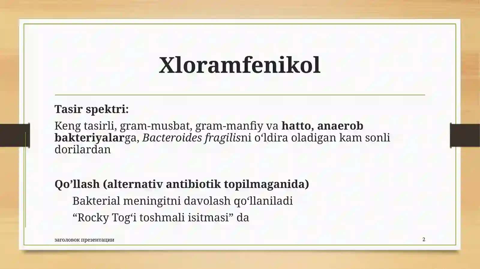 Xloramfenikol 2