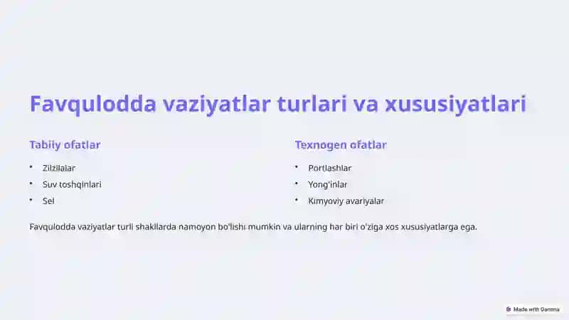 Favqulodda vaziyatlarda umumiy amaliyot shifokorining roli 2