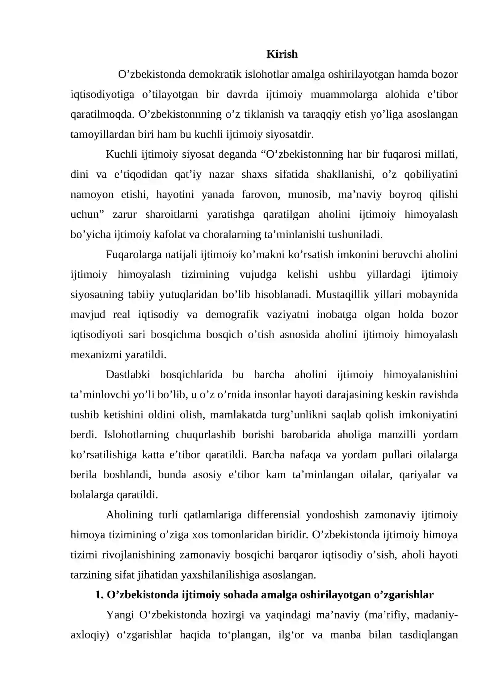 Yangi O'zbekistonda amalga oshirilayotgan ma'naviy o'zgarishlar 2