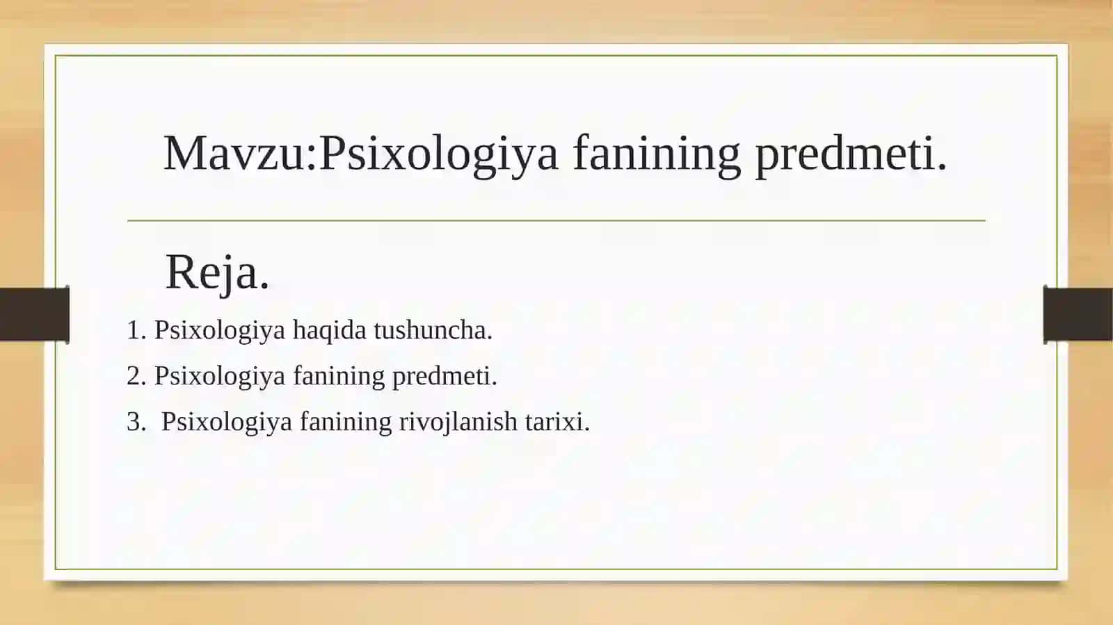Psixologiyafanining Predmeti 2