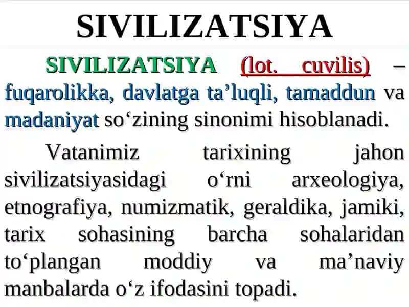 O‘zbek davlatchiligining shakllanishi va taraqqiyot bosqichlari 2