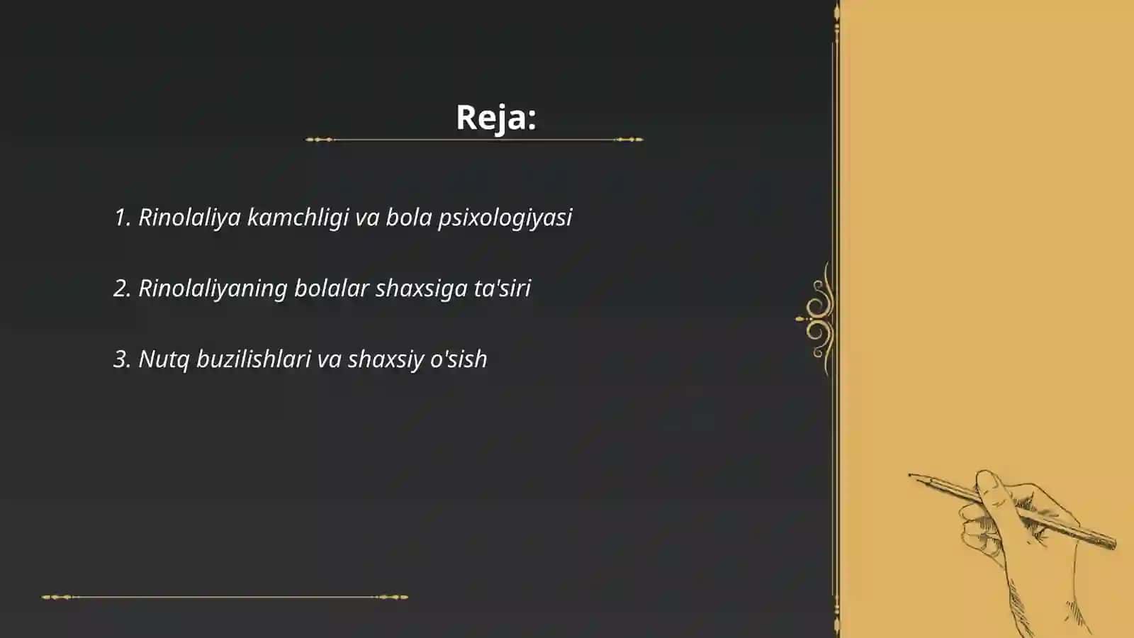Rinolaliya kamchligiga ega bo'lgan bolalarning shaxs xususiyatlari 2